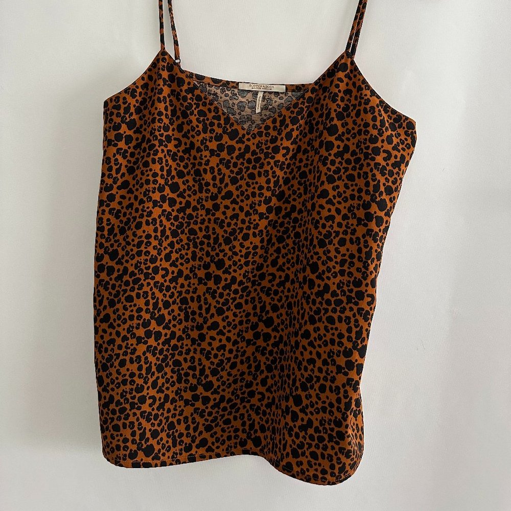 Scotch & Soda V-Neck Jersey Tank Cami Size M